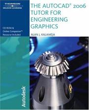 Cover of: The AutoCAD 2006 tutor for engineering graphics by Alan J. Kalameja