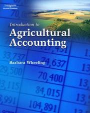 Introduction to Agricultural Accounting by Barbara M. Wheeling