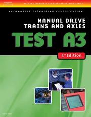 Ase Test Preparation A3 Manual Drive Trains And Axles