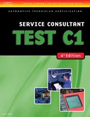 Cover of: ASE Test Preparation- C1 Service Consultant