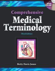 Cover of: Comprehensive Medical Terminology by Betty Davis Jones