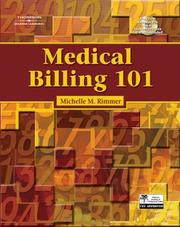 Cover of: Medical Billing 101 by Michelle M. Rimmer
