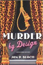 Cover of: Murder by design