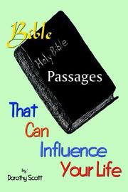 Cover of: Bible Passages That Can Influence Your Life