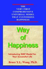 Cover of: Way of Happiness by Bruce Y.L. Wang