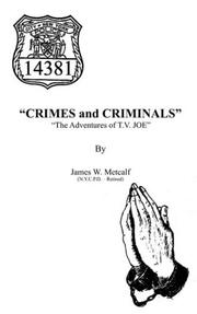 Cover of: "Crimes and Criminals": "The Adventures of T.V. JOE"