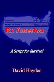 Cover of: Rx America: A Script for Survival