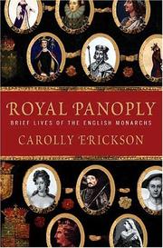 Cover of: Royal Panoply: Brief Lives of the English Monarchs