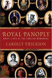 Cover of: Royal Panoply by Carolly Erickson