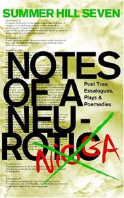 Cover of: Notes of a Neurotic!: Poet Tree by Summer Hill Seven