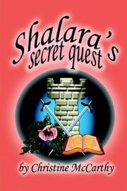 Cover of: Shalara's Secret Quest