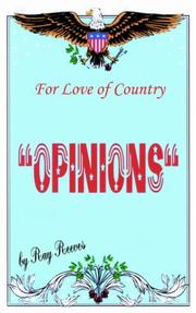 Cover of: For Love Of Country: "OPINIONS"