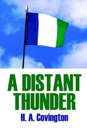 Cover of: A DISTANT THUNDER | H. A. Covington