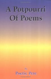 Cover of: A Potpourri Of Poems