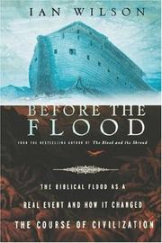 Cover of: Before the flood by Wilson, Ian