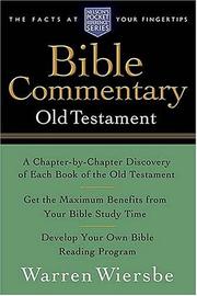 Cover of: Pocket Old Testament Bible Commentary by Warren W. Wiersbe