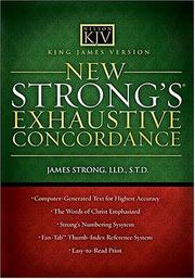 Cover of: King James Version  New Strong's Exhaustive Concordance