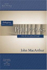 Cover of: The MacArthur Bible Studies by John MacArthur