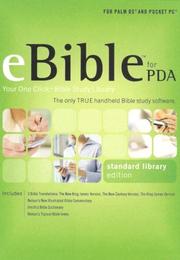 Cover of: eBible for PDA Standard Edition