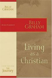 Cover of: Living as a Christian by Billy Graham