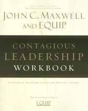 Cover of: Contagious Leadership Workbook by John C. Maxwell