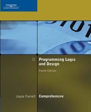 Cover of: Programming Logic and Design, Comprehensive by Joyce Farrell