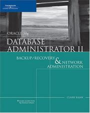 Cover of: Oracle 10g Database Administrator II | Claire Rajan