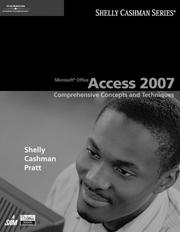 Cover of: Microsoft Office Access 2007 by Gary B. Shelly, Thomas J. Cashman, Philip J. Pratt, Mary Z. Last
