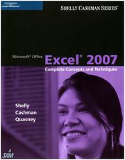 Cover of: Microsoft Office Excel 2007