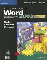 Cover of: Microsoft Office Word 2003