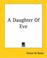 Cover of: A Daughter Of Eve