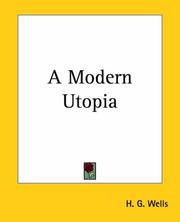 Cover of: A Modern Utopia by H. G. Wells