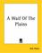 Cover of: A Waif Of The Plains
