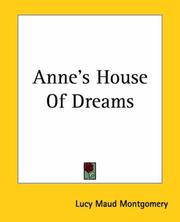 Cover of: Anne's House Of Dreams by Lucy Maud Montgomery, Lucy Maud Montgomery