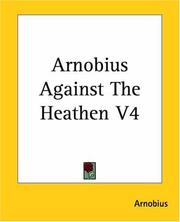 Cover of: Arnobius Against The Heathen