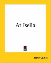 Front cover of At Isella by Henry James