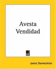 Cover of: Avesta Vendidad