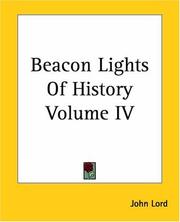 Cover of: Beacon Lights Of History