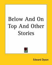 Cover of: Below And On Top And Other Stories