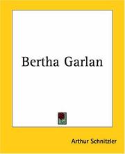 Cover of: Bertha Garlan by Arthur Schnitzler