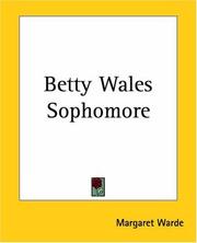 Cover of: Betty Wales Sophomore by Margaret Warde, Margaret Warde