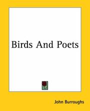 Cover of: Birds And Poets by John Burroughs