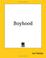 Cover of: Boyhood