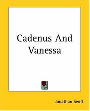 Cadenus and Vanessa by Jonathan Swift