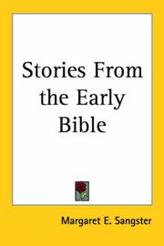 Cover of: Stories From the Early Bible