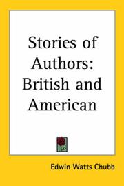 Cover of: Stories of Authors: British and American