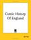 Cover of: Comic History Of England