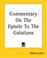 Cover of: Commentary On The Epistle To The Galatians