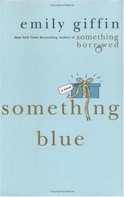 Cover of: Something blue by Emily Giffin