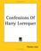 Cover of: Confessions Of Harry Lorrequer